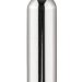 Уретральный стимулятор со съемным верхом Sinner Hollow Metal Penis Plug - 9 см, цвет: серебристый