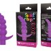 Вибрирующая анальная елочка Sweet Toys - 10,8 см, цвет: фиолетовый
