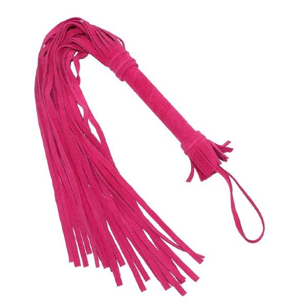 Плеть "Королевский велюр", цвет: розовый - 65 см