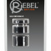 Набор из 3 колец Rebel Ball Stretching Kit для утяжки мошонки