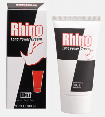 Крем-пролонгатор для мужчин Rhino Long Power Cream - 30 мл.