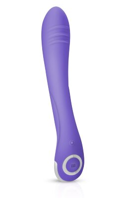 Вибратор для G-стимуляции Lici G-Spot Vibrator - 22,5 см, цвет: фиолетовый