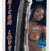 Фаллоимитатор African Lover на присоске, цвет: черный - 18 см