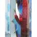 Вибратор Jelly Krystal Undeniable 7.5 Pearl Diver с клиторальным отростком, цвет: красный - 19 см