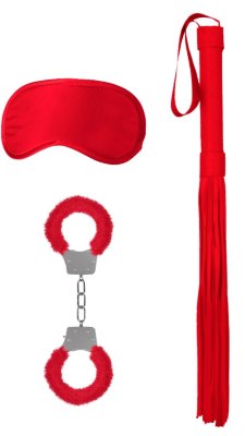 Набор для бондажа Introductory Bondage Kit №1, цвет: красный