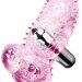 Насадка-удлинитель с пупырышками, усиками и вибрацией Baile Brave Man, цвет: розовый
