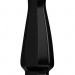 Анальный стимулятор Bottom Line Rubber Model 3, цвет: черный - 13 см
