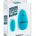 Вибропуля Pipedream Neon Luv Touch 5-Function Bullet с пультом управления, цвет: голубой