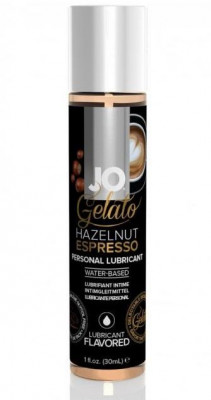 Лубрикант JO Gelato Hazelnut Espresso с ароматом орехового эспрессо - 30 мл.