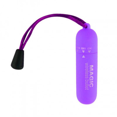 Вибропулька со шнурком, цвет: фиолетовый
