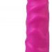 Анальный стимулятор с мошонкой - 14 см, цвет: фиолетовый