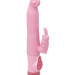 Вибромассажер Mr. Hump's с клиторальным зайчиком, цвет: розовый - 16,5 см