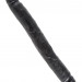 Двусторонний фаллоимитатор Pipedream 12 Slim Double Dildo, цвет: черный - 30 см