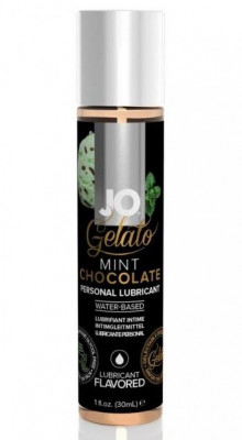 Лубрикант JO Gelato Mint Chocolate с ароматом мятного шоколада - 30 мл.