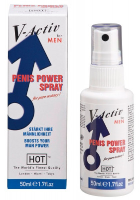 Стимулирующий спрей для мужчин V-activ Penis Power Spray - 50 мл.