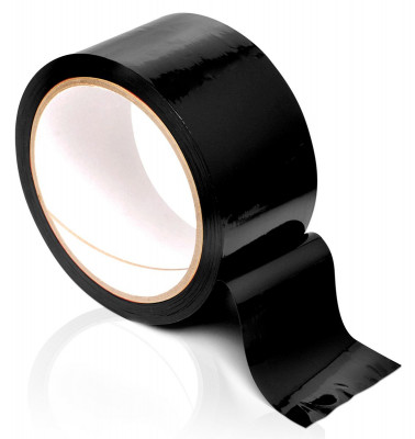 Самоклеющаяся лента для связывания Pipedream Pleasure Tape, цвет: черный - 10,6 м