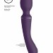 Вибромассажер Enora - 22 см, цвет: фиолетовый
