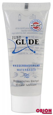 Вагинальная смазка Justglide Waterbased на водной основе - 20 мл.