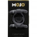 Эрекционное кольцо Mojo Catamaran Vibrating Cock Ring, цвет: черный