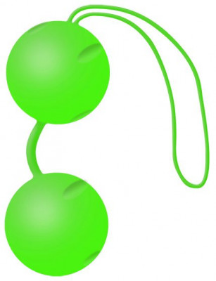 Вагинальные шарики Joyballs Trend Green, цвет: зеленый