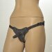 Кожаные трусики с плугом Kanikule Leather Strap-on Harness Anatomic Thong
