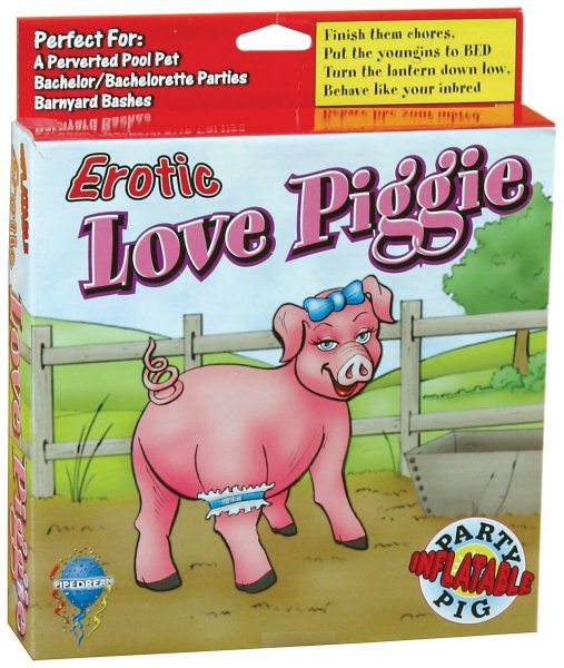 Эротическая надувная свинка Erotic Love Piggie Blow-Up