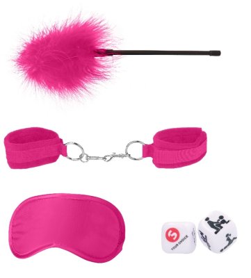 Игровой набор Introductory Bondage Kit №2, цвет: розовый