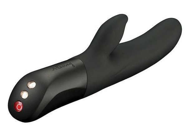 Вибромассажер LEOPARD с 10 режимами вибрации - 23,7 см, цвет: черный