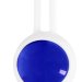 Стеклянные вагинальные шарики Ben Wa Medium в белой оболочке, цвет: синий