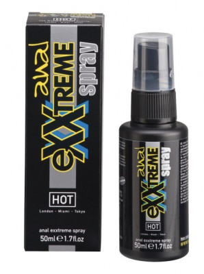 Защитный и расслабляющий анальный спрей Anal Exxtreme Spray - 50 мл.