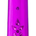Вибромассажер Cristal 6x Amethyst - 18 см, цвет: лиловый