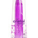 Вибромассажер Cristal 6x Amethyst - 18 см, цвет: лиловый