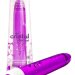 Вибромассажер Cristal 6x Amethyst - 18 см, цвет: лиловый