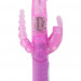 Вибратор Rabbit Dual Pleasure с клиторальным и анальным стимуляторами, цвет: розовый - 22 см