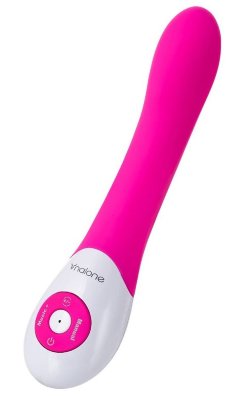 Вибратор Nalone Pulse - 21 см, цвет: розовый