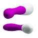 Вибромассажер Orgasm с изогнутым стволом - 20 см, цвет: лиловый