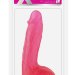Фаллоимитатор XSKIN 7 PVC DONG, цвет: розовый - 18 см