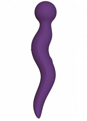 Жезловый вибромассажер Cassi, цвет: фиолетовый - 21 см