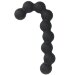 Анальная цепочка See You Candy Cane Anal Beads, цвет: черный - 13,1 см