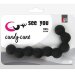 Анальная цепочка See You Candy Cane Anal Beads, цвет: черный - 13,1 см