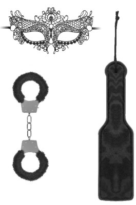 Игровой набор Introductory Bondage Kit №4, цвет: черный