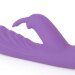 Вибромассажер-кролик с 10 режимами вибрации - 24 см, цвет: фиолетовый