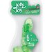 Гелевый вибратор Jelly Joy 6inch 10 Rhythms Green, цвет: зеленый - 15 см