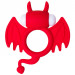 Эрекционное кольцо JOS Cocky Devil, цвет: красный