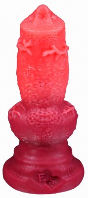 Фаллоимитатор Акита large - 27,5 см, цвет: красный