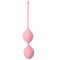 Вагинальные шарики See You In Bloom Duo Balls 36mm, цвет: розовый