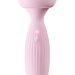 Вибромассажер-гриб Mushroom - 16 см, цвет: розовый