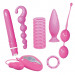 Набор секс-игрушек Sweet Smile Crazy Collection, цвет: розовый