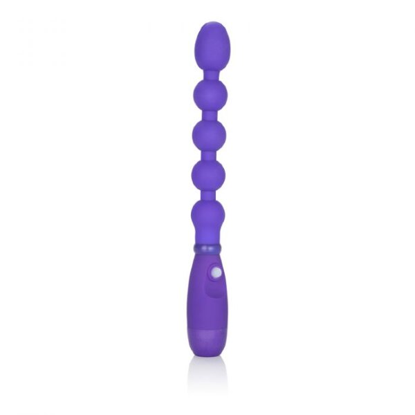 Анальный стимулятор с вибрацией Booty Call Booty Bender, цвет: фиолетовый - 17,8 см