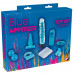 Вибронабор из 8 предметов Blue Appetizer, цвет: голубой